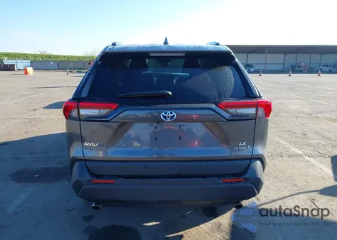 2021 Toyota Rav4 Hybrid Le из США, поврежденный, VIN 4T3MWRFV2MU045191